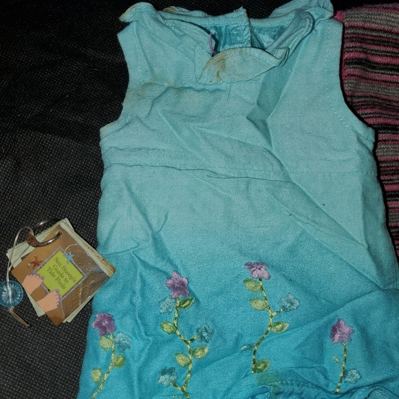 EUC American Girl Doll Clothes 2 dresses 1 item - Picture 2 of 6
